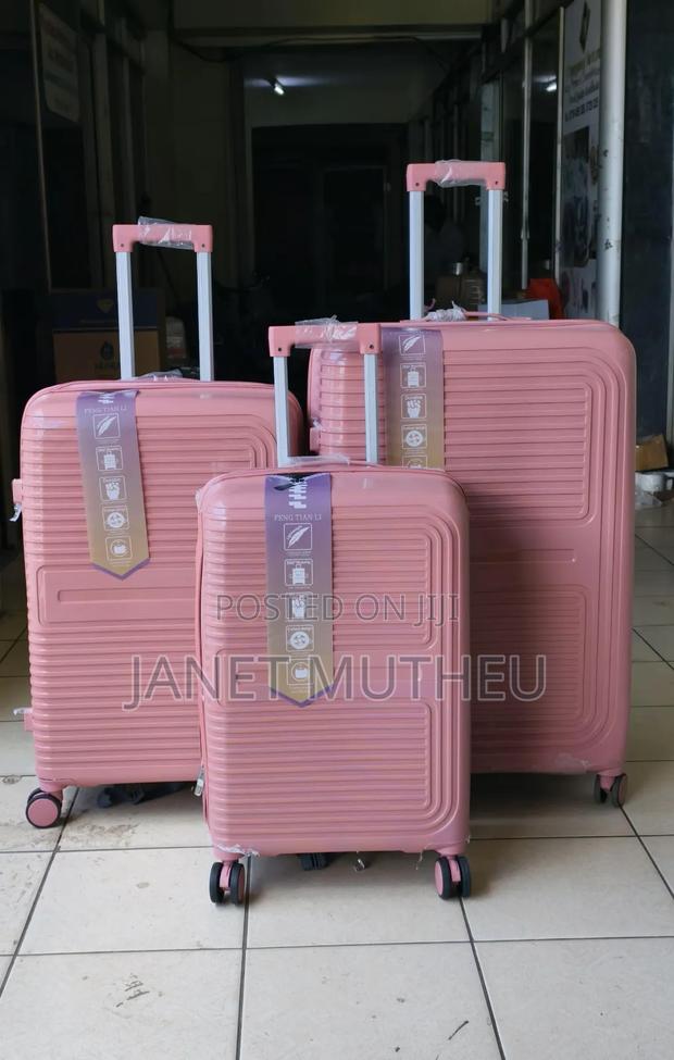 *3 in 1 Luxurious Unbreakable Suitcase With Double Zip Size 1 - thumbnail 2