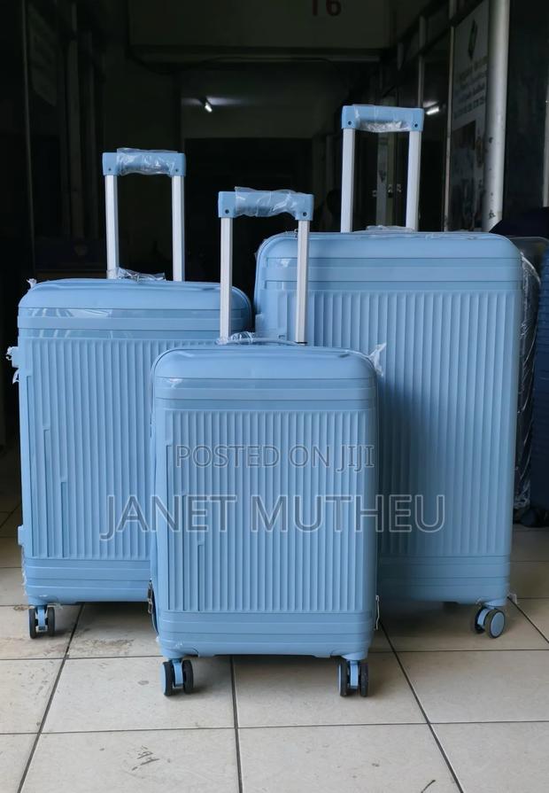 *3 in 1 Luxurious Unbreakable Suitcase With Double Zip Size 1 - thumbnail 8