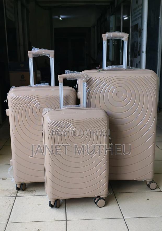 *3 in 1 Luxurious Unbreakable Suitcase With Double Zip Size 1 - thumbnail 10