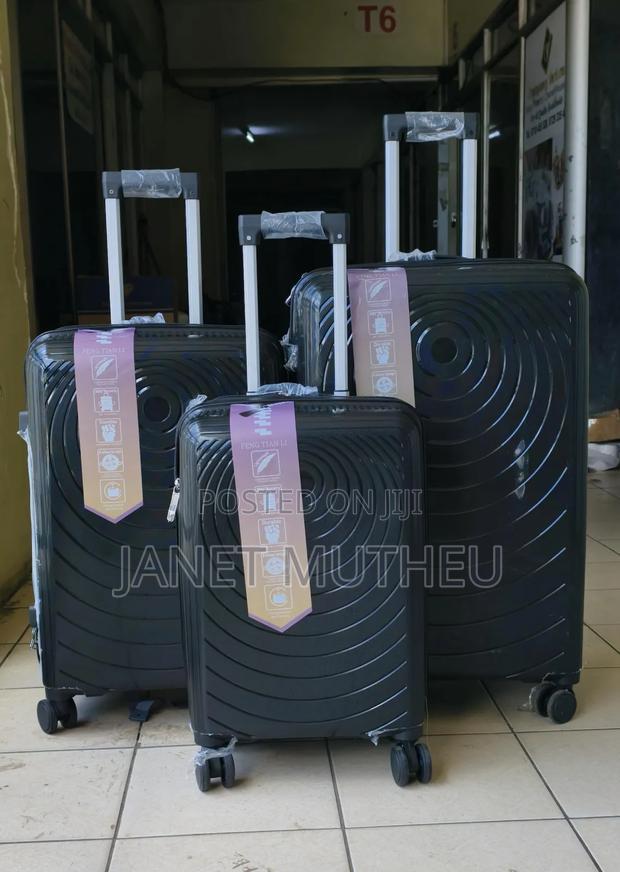 *3 in 1 Luxurious Unbreakable Suitcase With Double Zip Size 1 - thumbnail 12