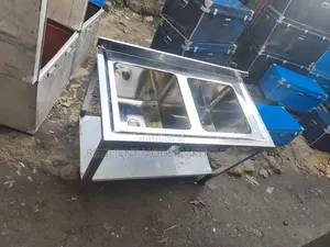 Commercial Stainless Steel Double Bowl Sink 1120 X 600