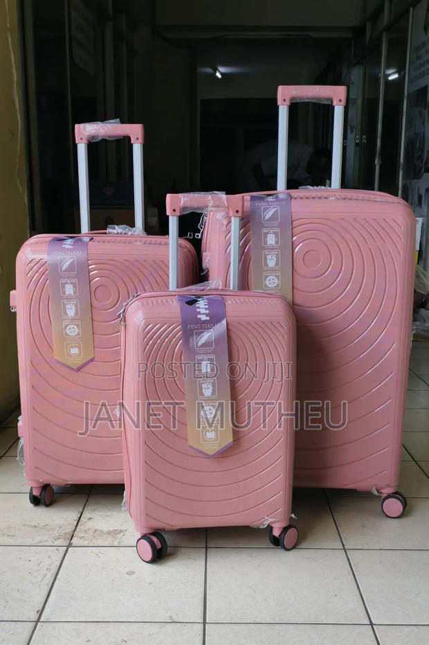 *3 in 1 Luxurious Unbreakable Suitcase With Double Zip Size 1 - thumbnail 17