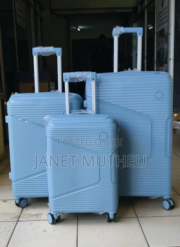 *3 in 1 Luxurious Unbreakable Suitcase With Double Zip Size 1 - thumbnail 19