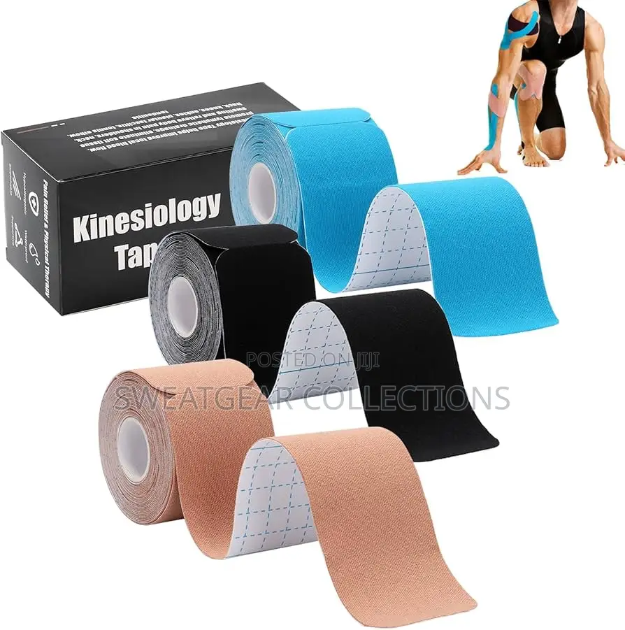 Kinesiology Tape Waterproof Elastic Self-Adhesive Sports Physio Tape