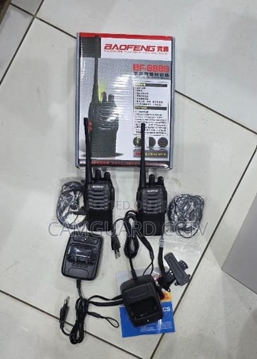 Baofeng Bf-888s Walkie Talkie Long Range Two-Way Radio