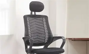 Office Chairs; Rik Klare Headrest Black Office Seat