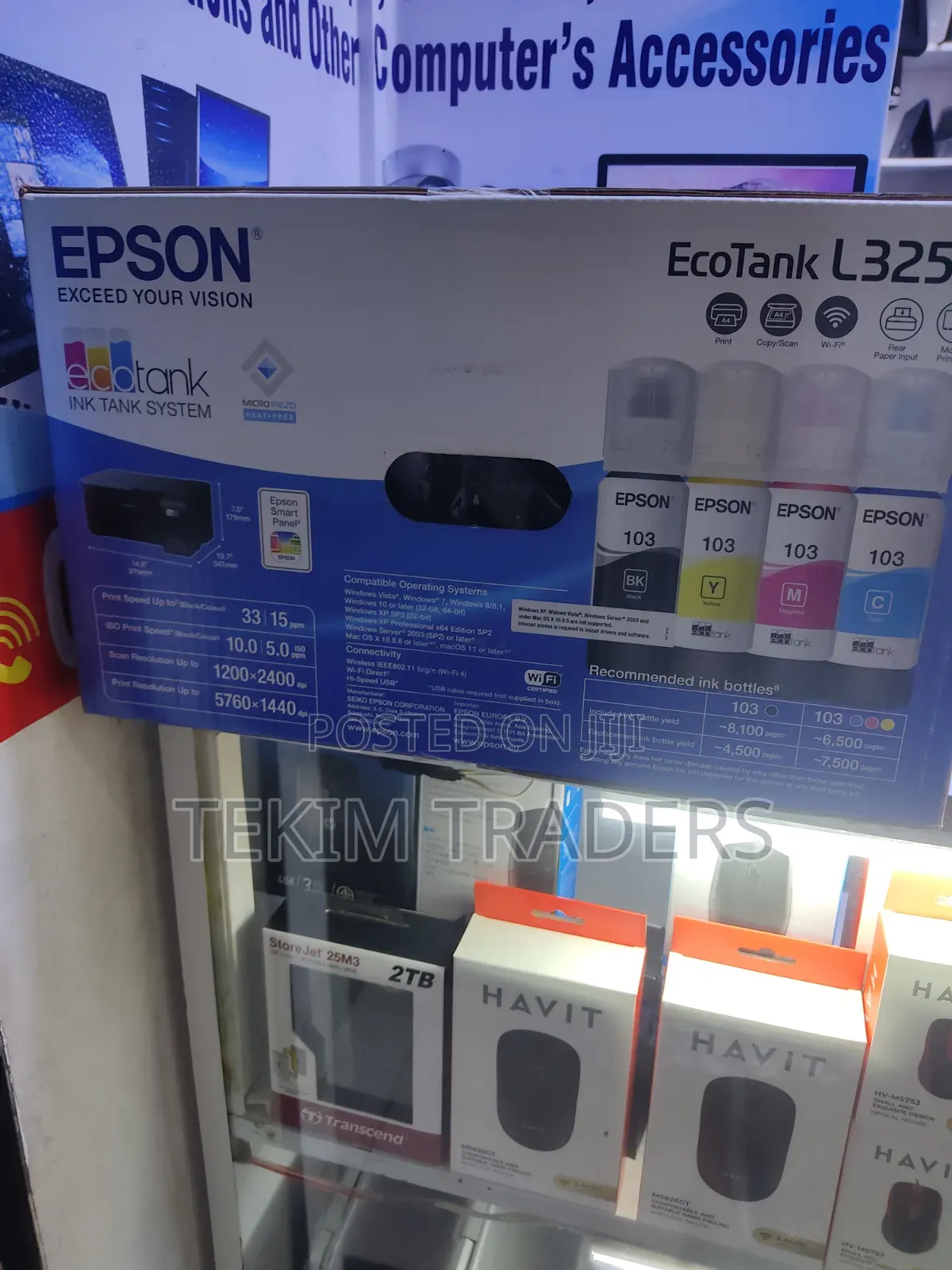 Epson Ecotank L3250