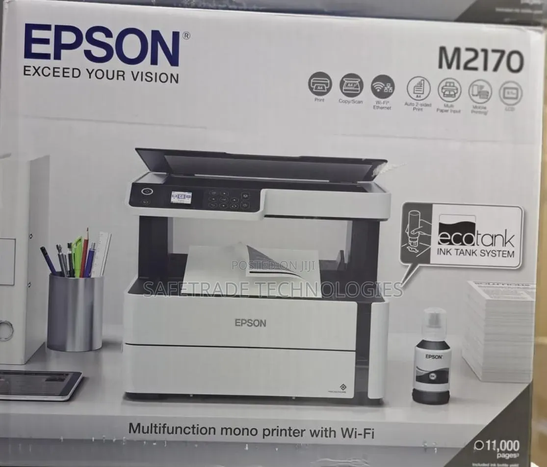 Genuine Epson M2170 Duplex Printer (Print,Scan,Copy)/Epsonm2170