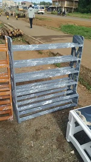 Grey Shoe Rack