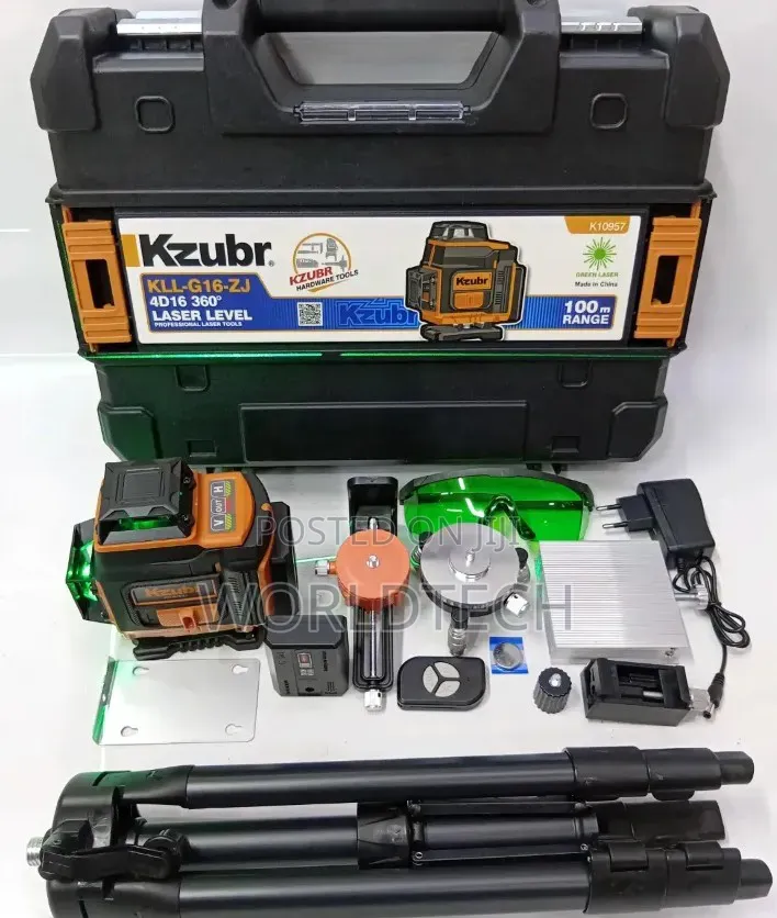 Kzubr 4d Laser Level Machine/Kzubr Cordless Laser Lever Machine
