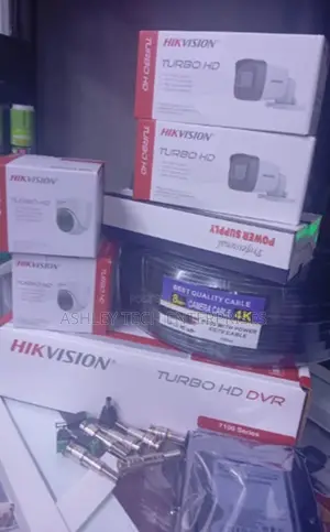 Complete Hikvision 4 Channel CCTV Installation Kit