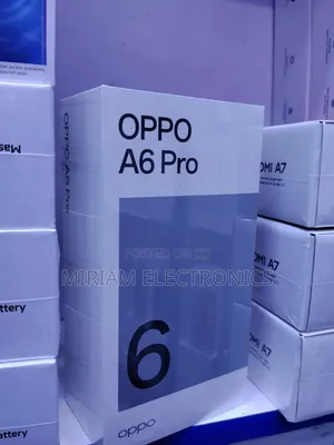 New Oppo A6 Pro 5G 256 GB Black