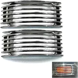 Horizontal Grill Pattern Wing Turn Signal Lamp Cover