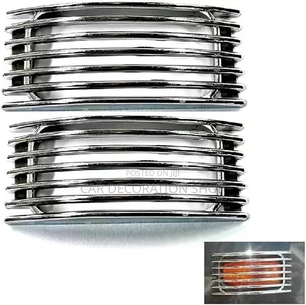Horizontal Grill Pattern Wing Turn Signal Lamp Cover