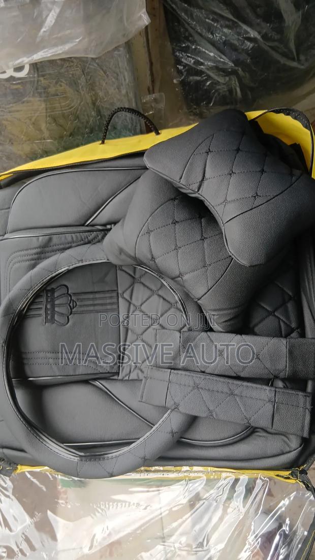 New Improved Black Car Seats Covers/ 5 Seater Car Seats Covers