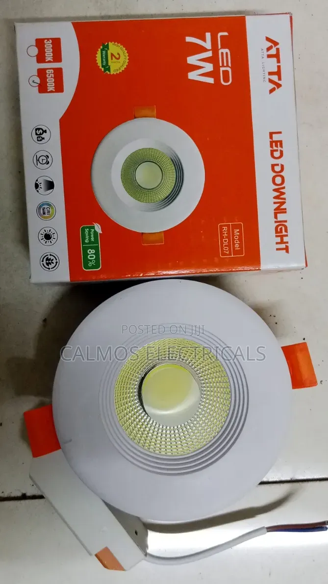 7wt Recessed Down Lights,Cob Light