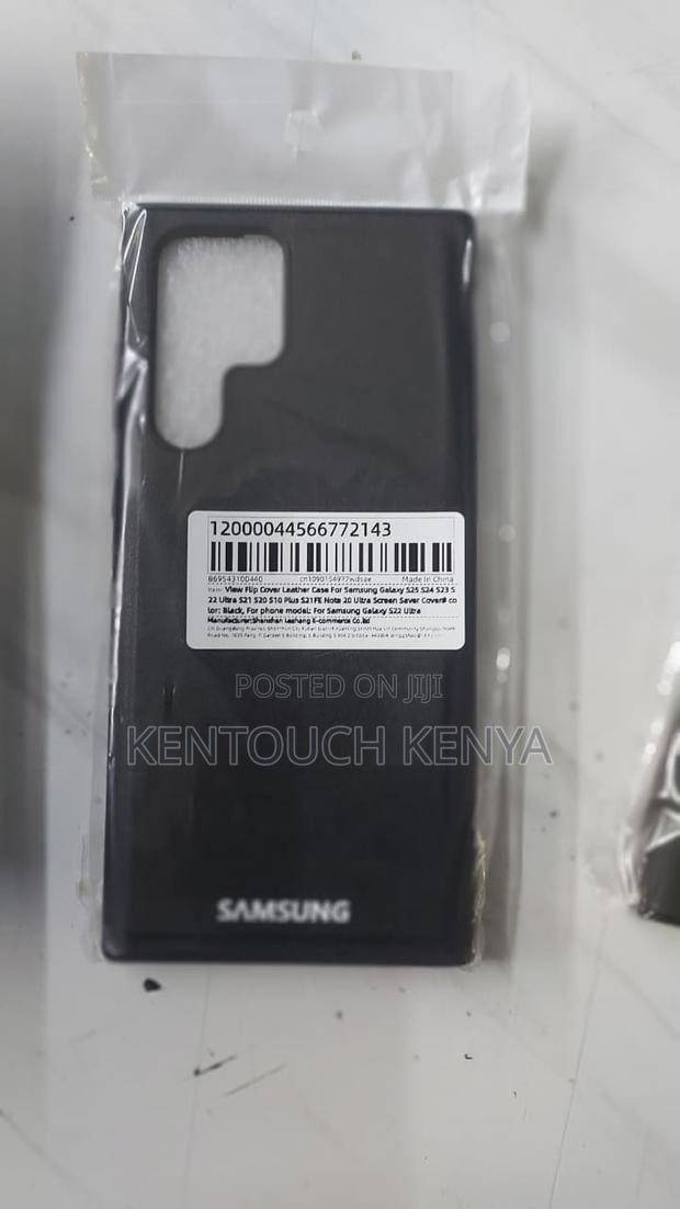 Flip View Cover Leather Case 4 All Samsung S Series Ultra, S24 Ultra