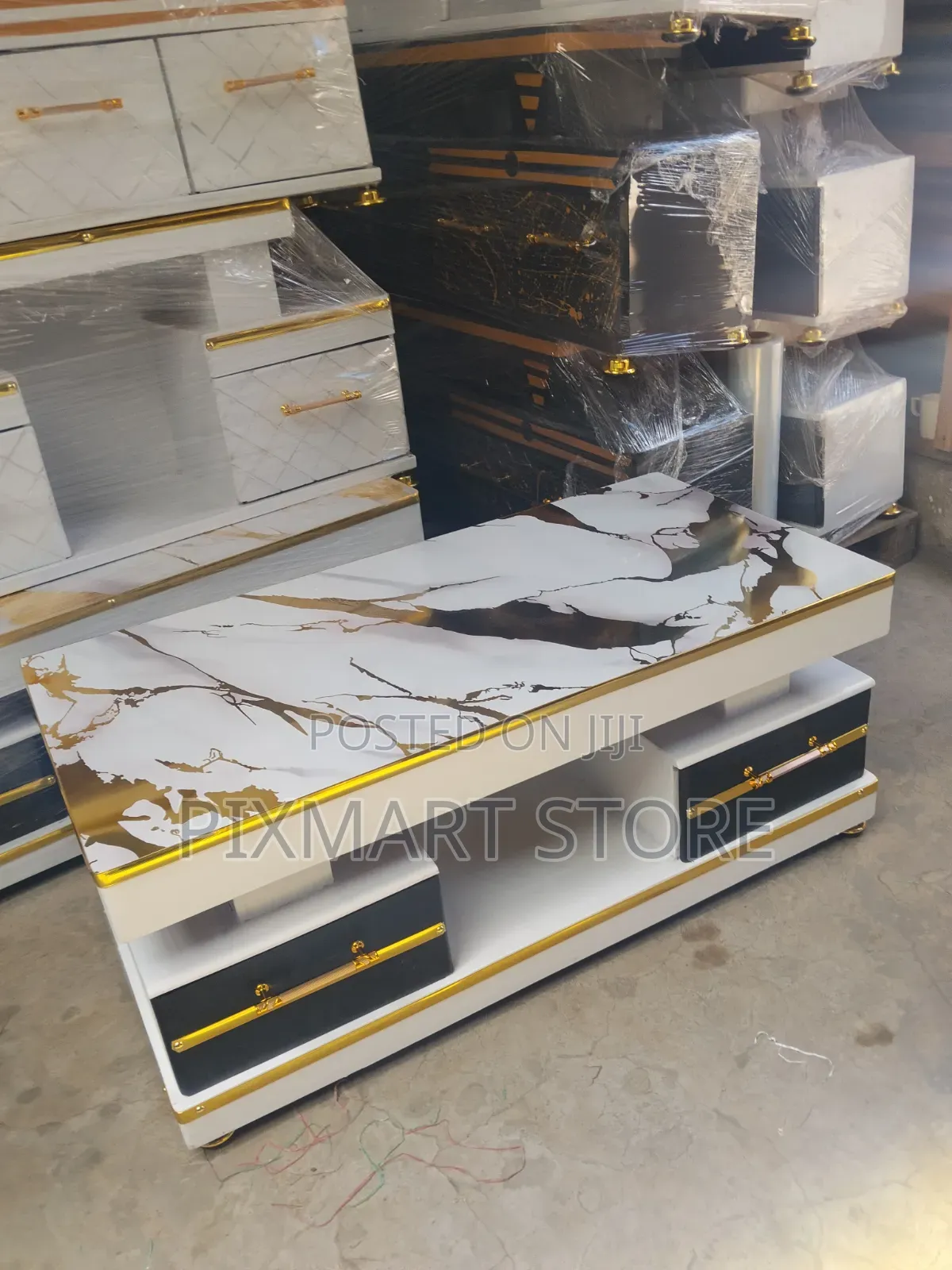 Coffe Table- Executive With Marble Finish