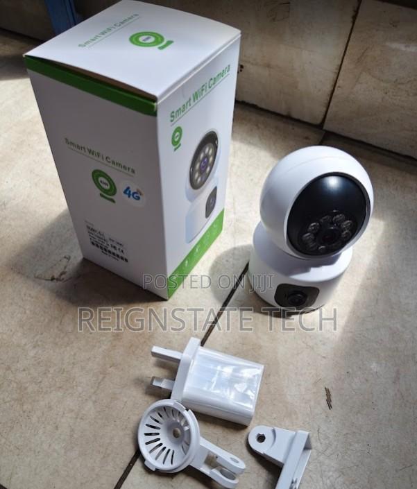 Dual Lens 4mp Dual Lens Wifi Camera Home Security Night Vision Wifi