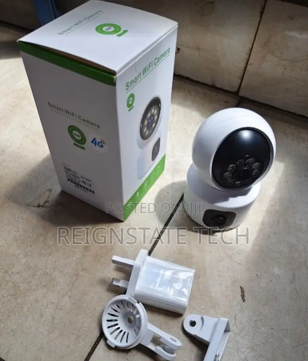 Dual Lens 4mp Dual Lens Wifi Camera Home Security Night Vision Wifi