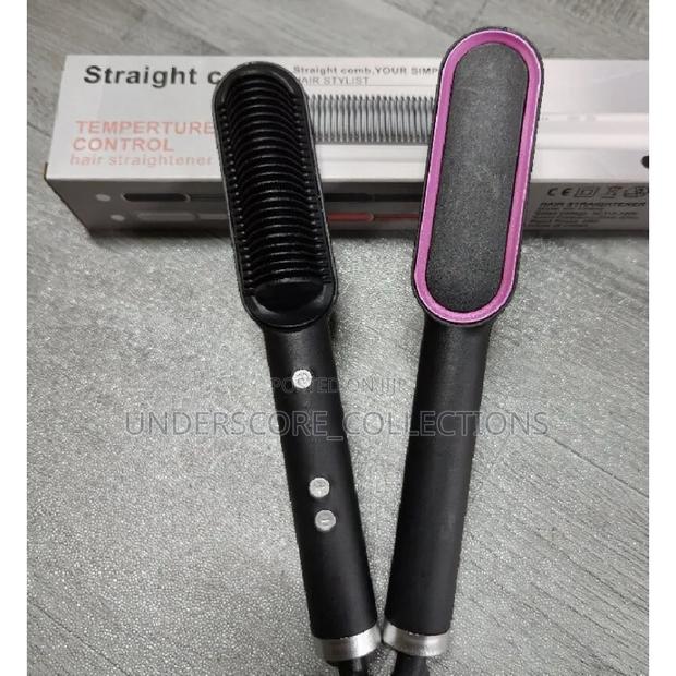 *Electric Hair Straightener Comb*