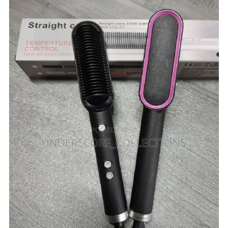 *Electric Hair Straightener Comb*