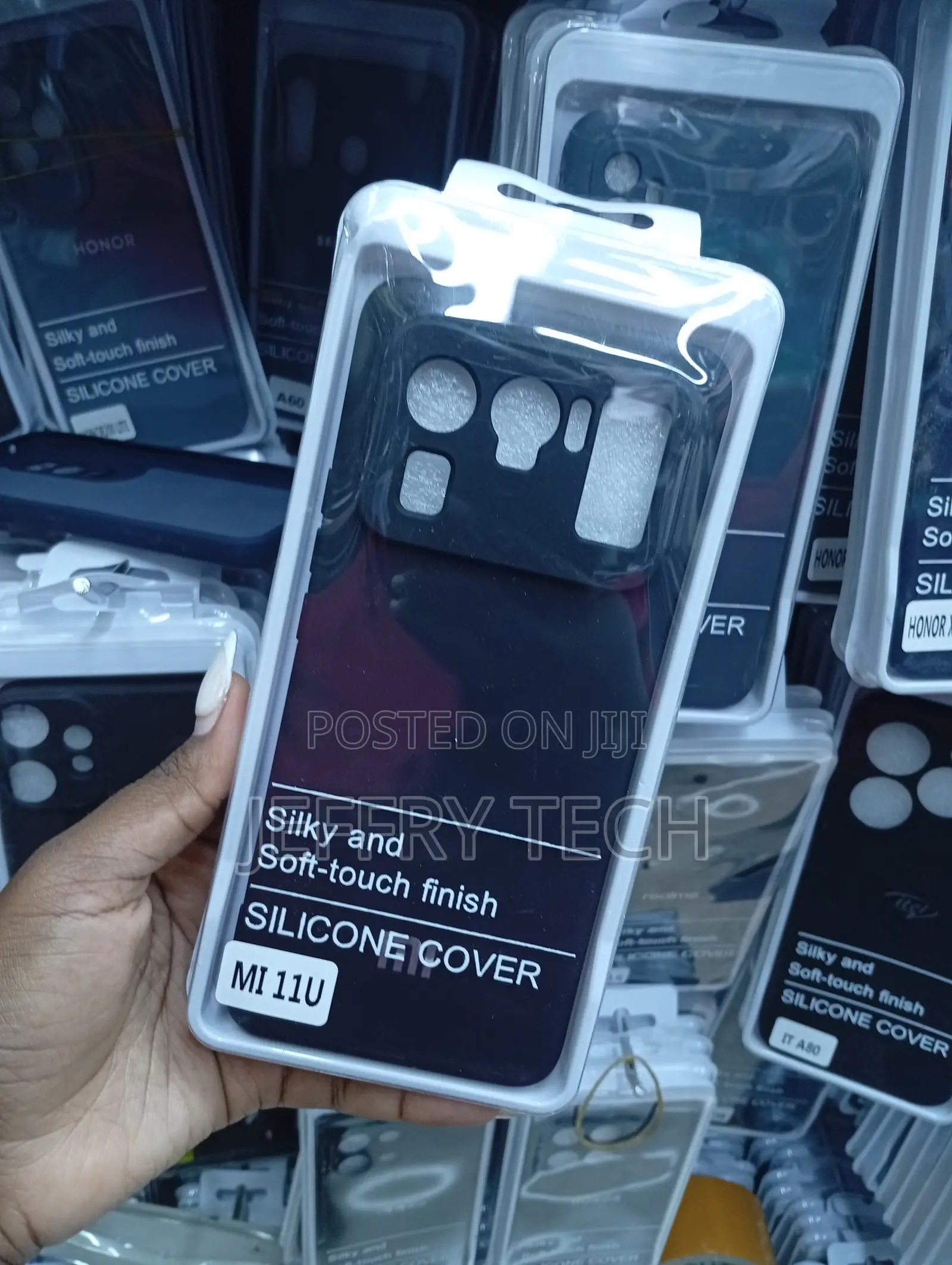 Silicone Protective Cover Designed for the Xiaomi Mi 11 Ultra