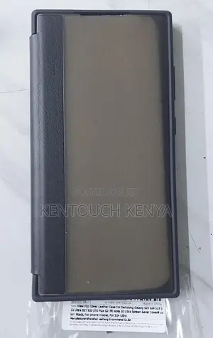 Flip View Cover Leather Case 4 All Samsung S Series Ultra, S24 Ultra