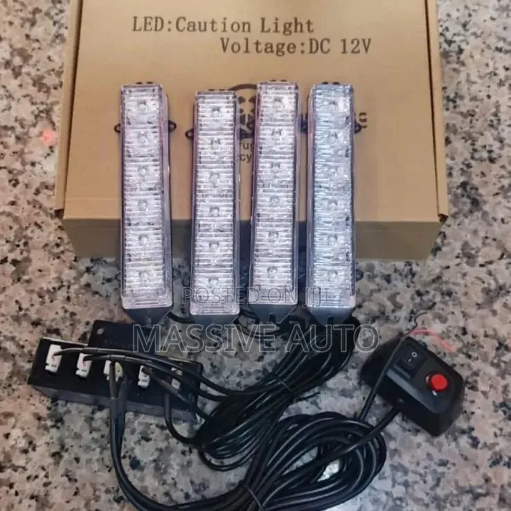 Blue/ Red Flashing Vip Grill Lights/Vip Led Grill Lights