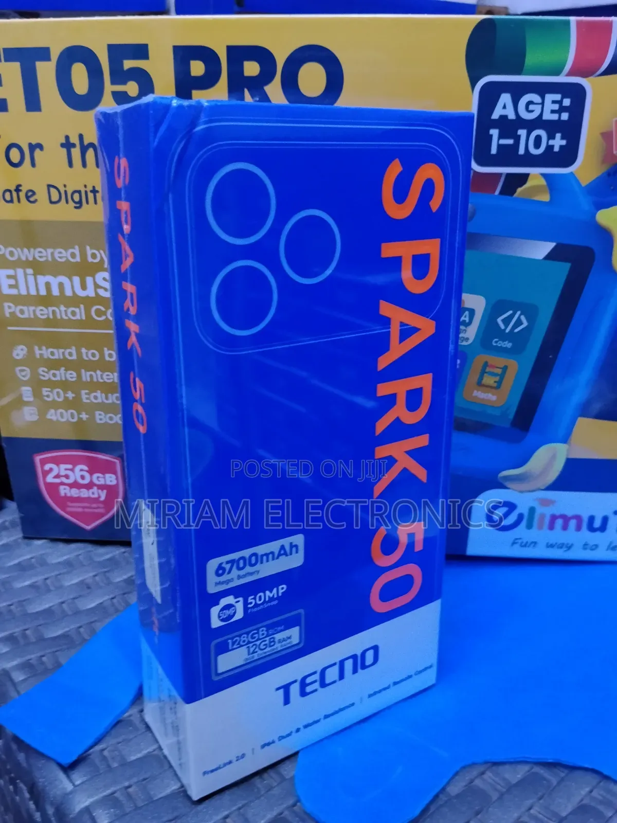 New Tecno Spark 50 128 GB Black