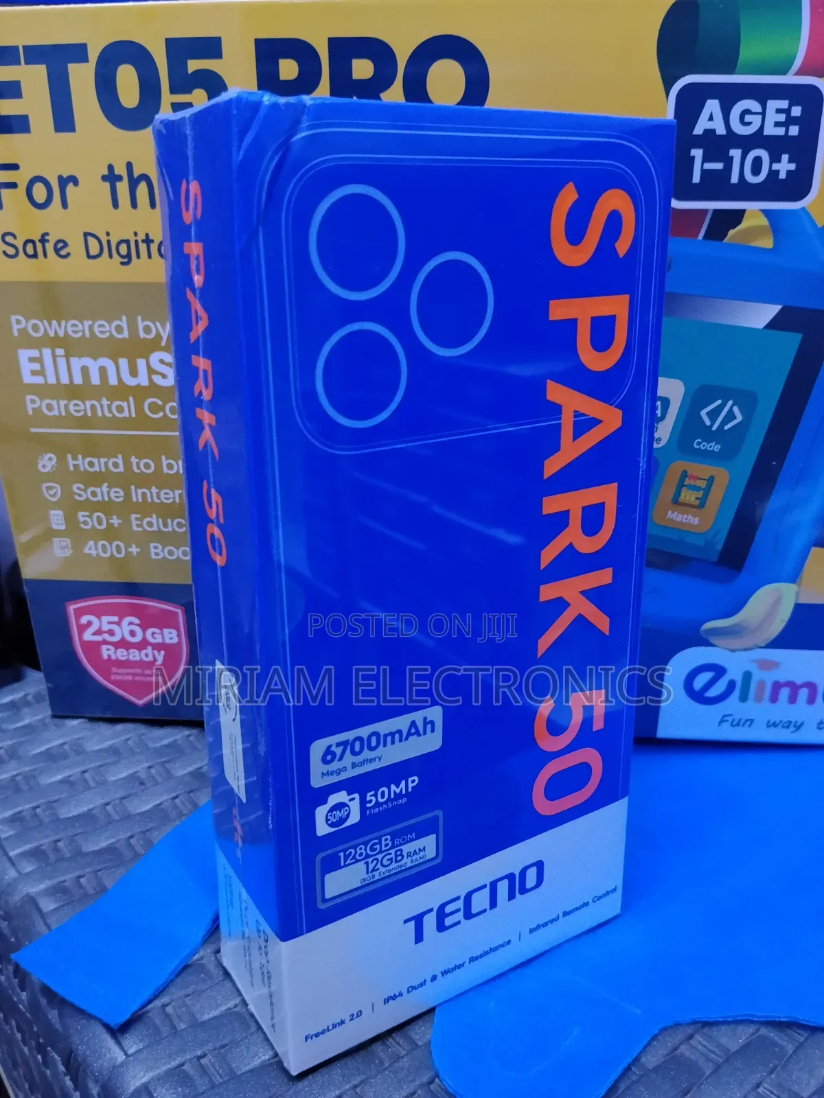 New Tecno Spark 50 128 GB Black