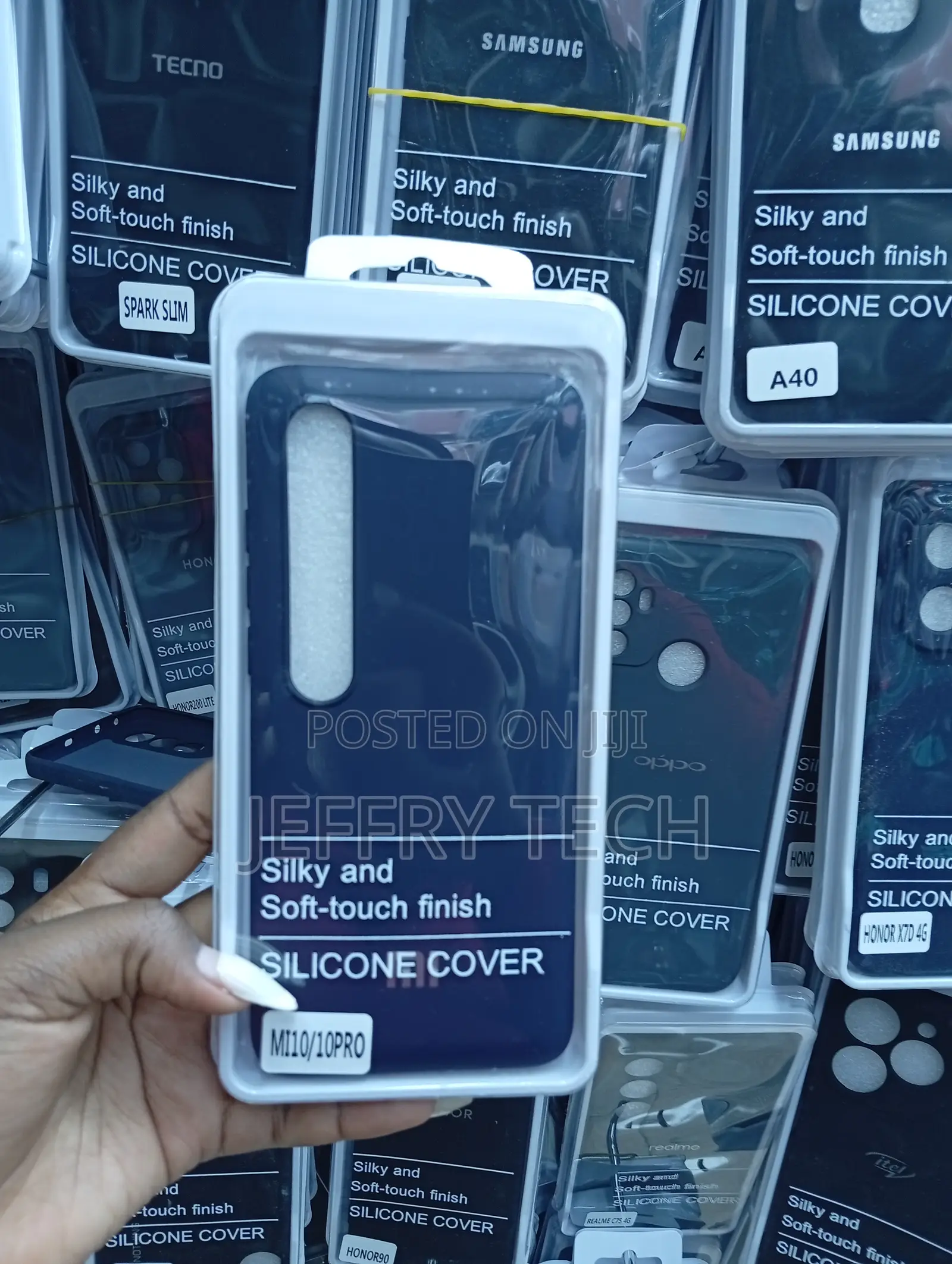 Silicone Phone Case for the Xiaomi Mi 10 or Mi 10 Pro,