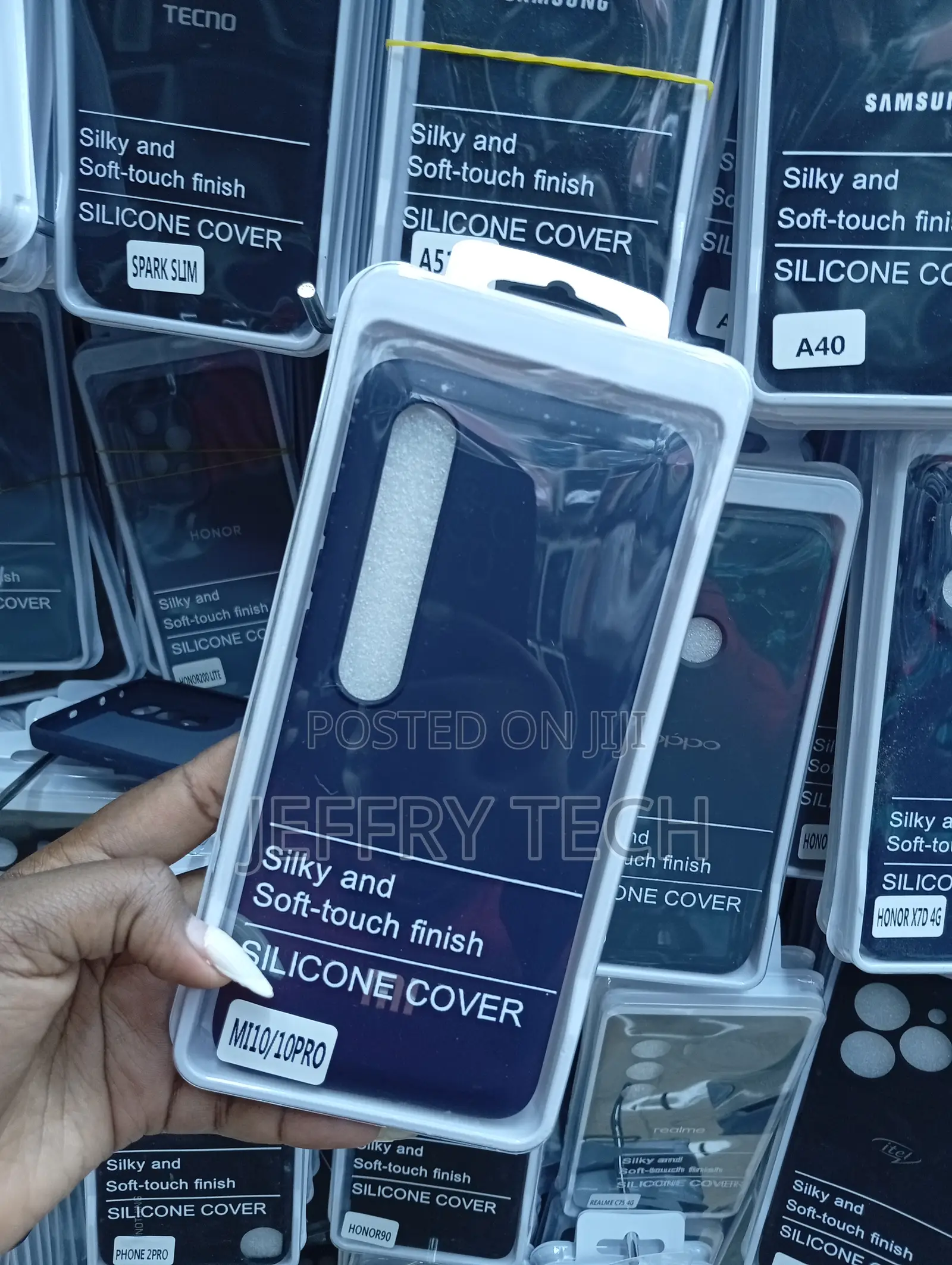Silicone Phone Case for the Xiaomi Mi 10 or Mi 10 Pro,