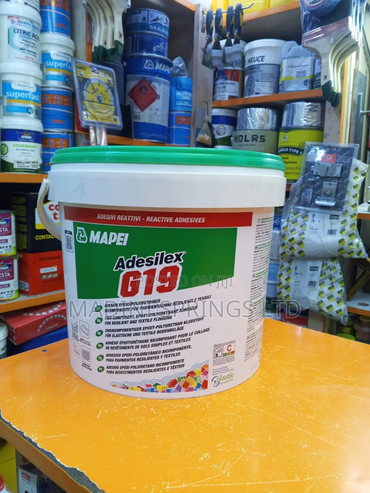 Mapei Adesilex G19 Epoxy Pu Adhesive for Tough Flooring Jobs