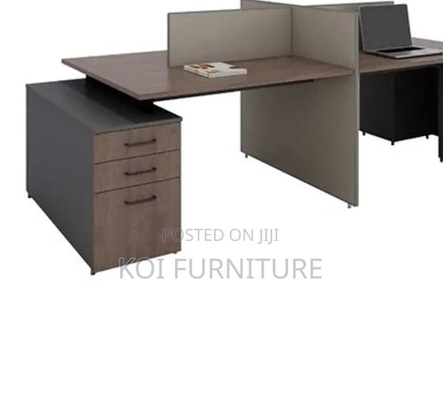Office Workstations; 4 Users Platinum Nexus Executive Workstations - thumbnail 2