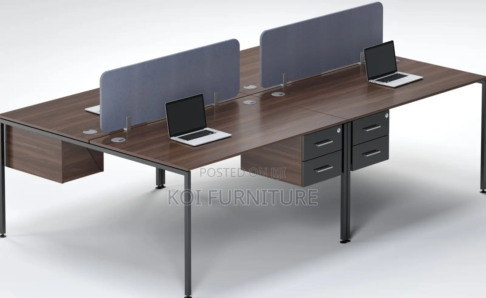 Office Workstations; 4 Users Platinum Nexus Executive Workstations
