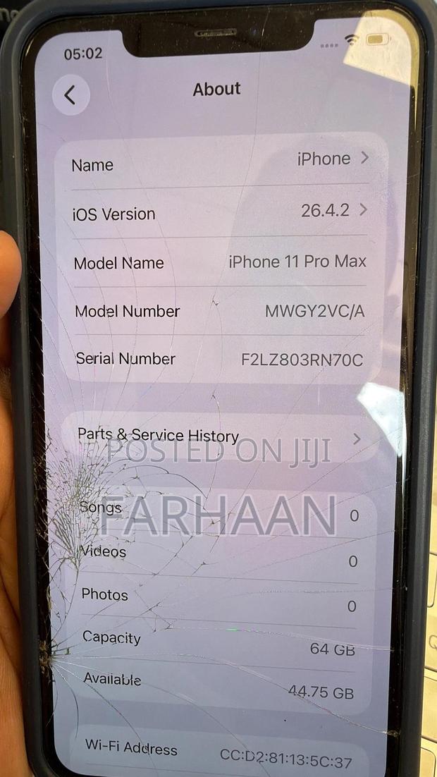 Apple iPhone 11 Pro Max 64 GB Gray - thumbnail 5