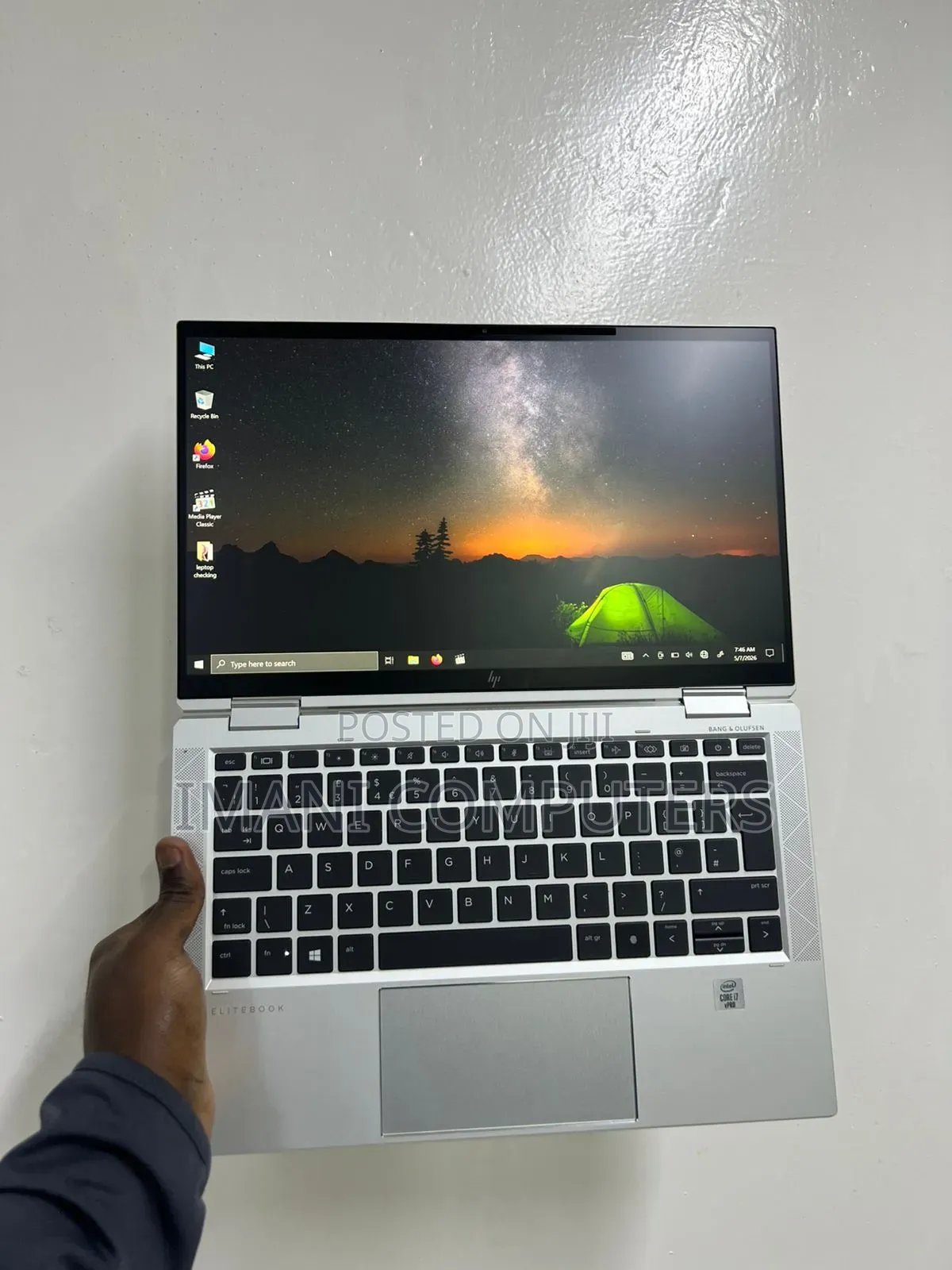 Laptop HP EliteBook x360 1030 G7 16GB Intel Core i7 SSD 512GB