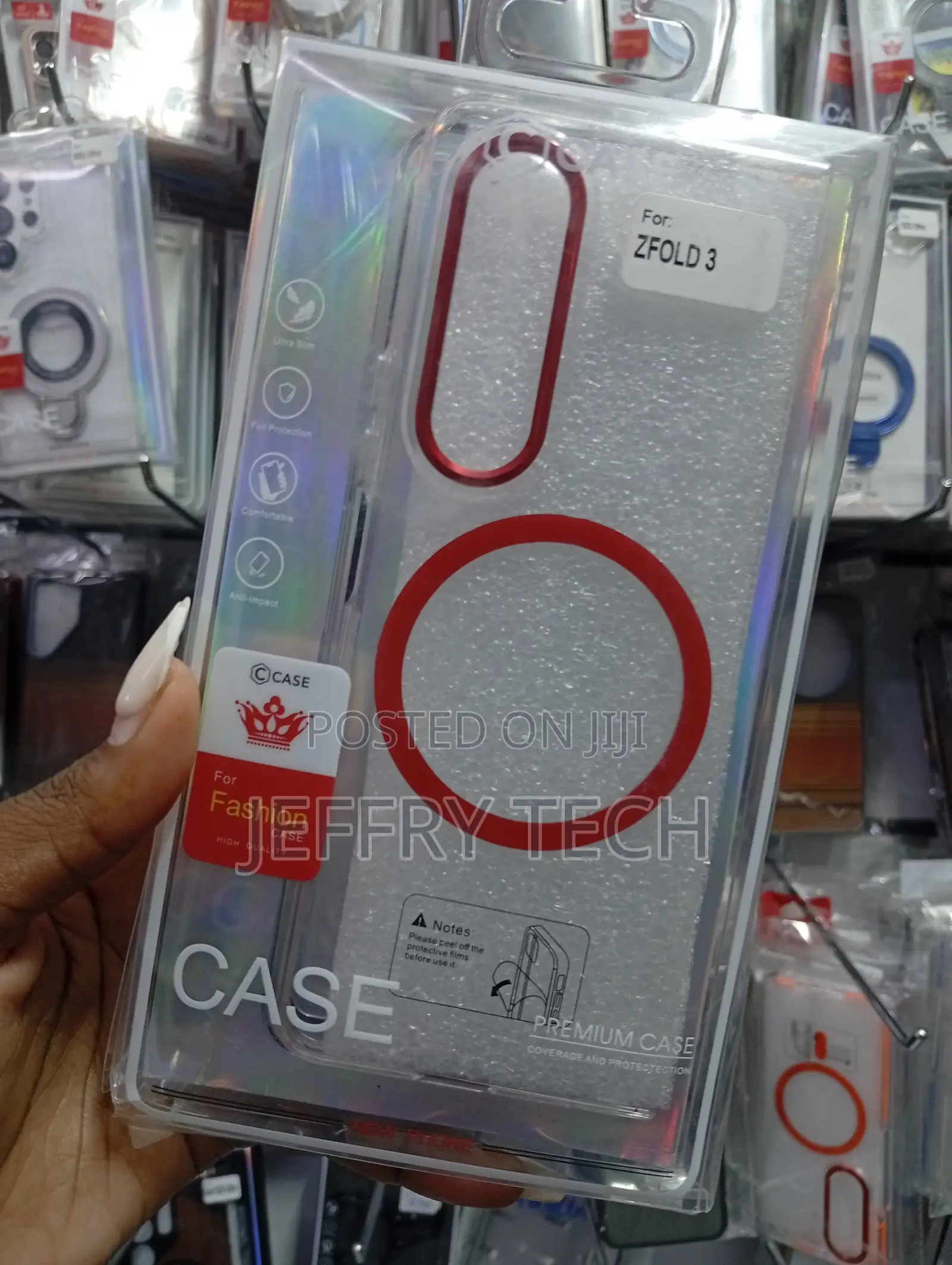 Fashion Case for the Samsung Galaxy Z Fold 3, Designed With Magsafe