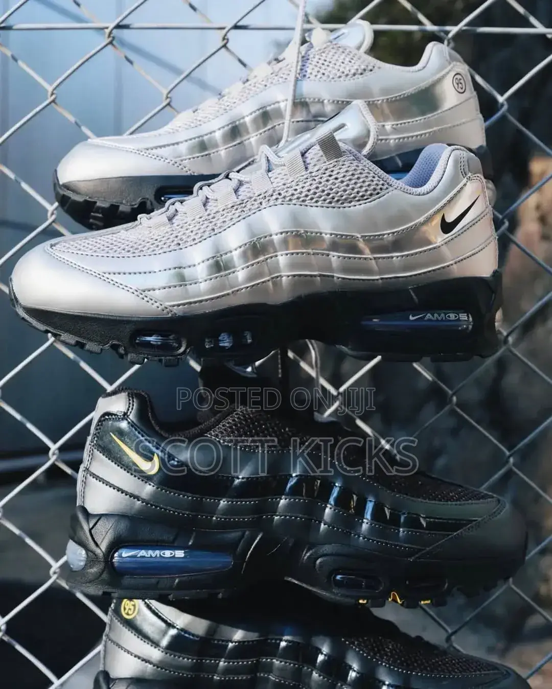 Airmax 95 Metallic Silver