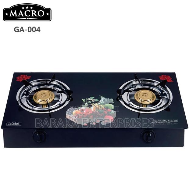 Marco Glass Top 2 Burner
(Product of Nunix)