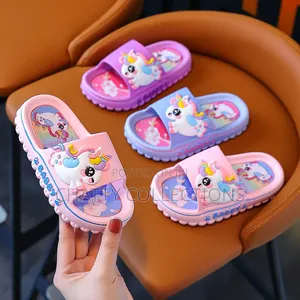 Girl's Slides Size: 26-37 Shades: Pink and Purple