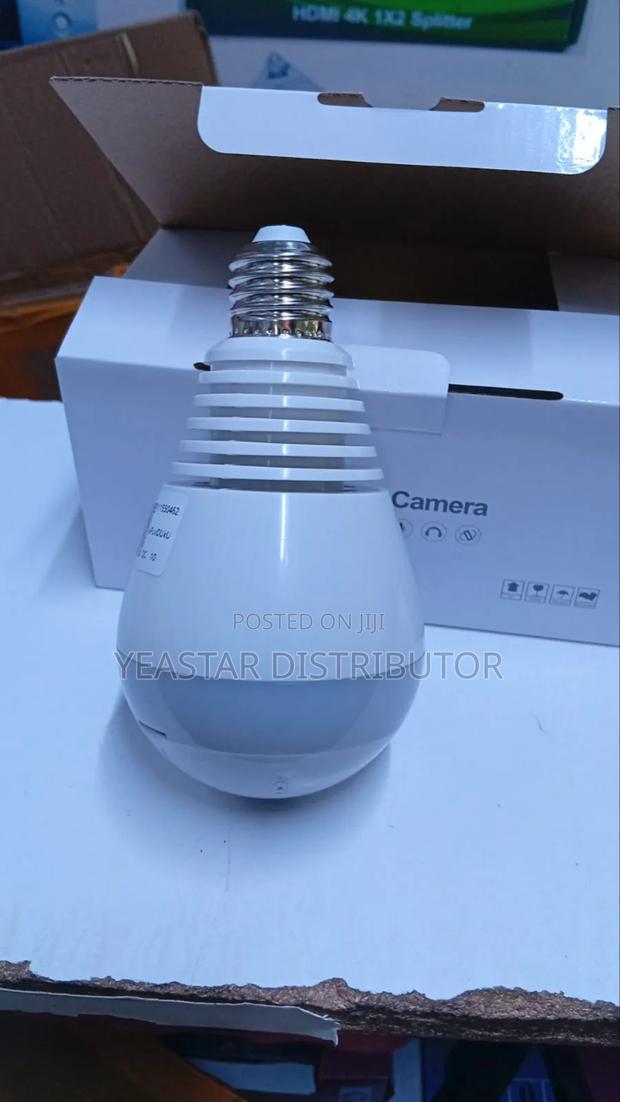 V380 Wifi Smart Bulb Security Camera