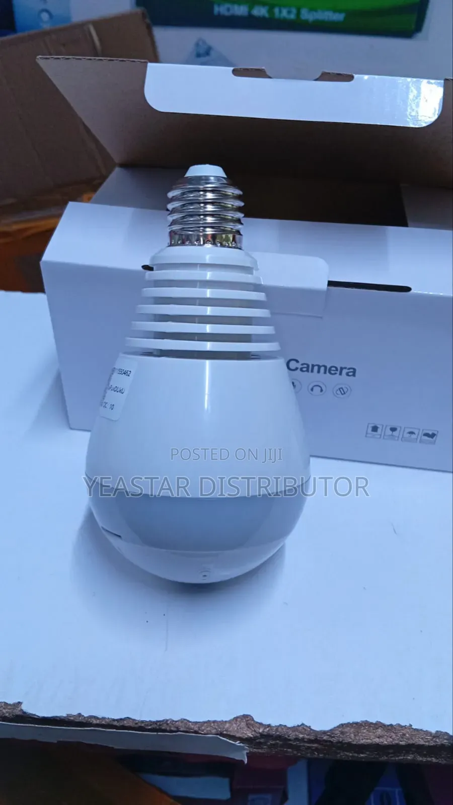 V380 Wifi Smart Bulb Security Camera