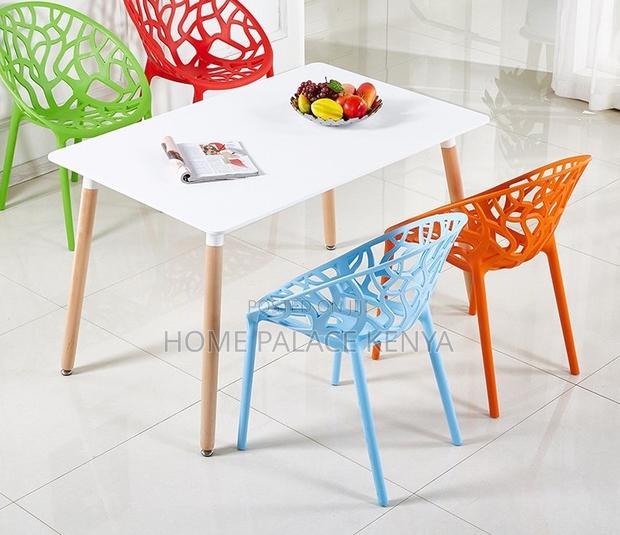 Dining Chair: Modern Pp Plastic Bistro Chair - thumbnail 8
