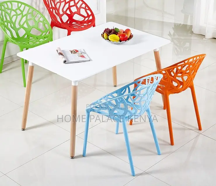 Dining Chair: Modern Pp Plastic Bistro Chair