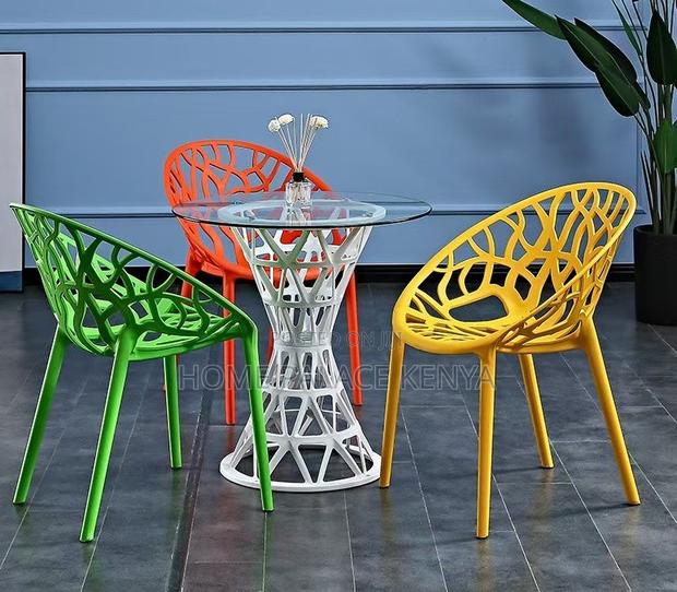 Dining Chair: Modern Pp Plastic Bistro Chair - thumbnail 10
