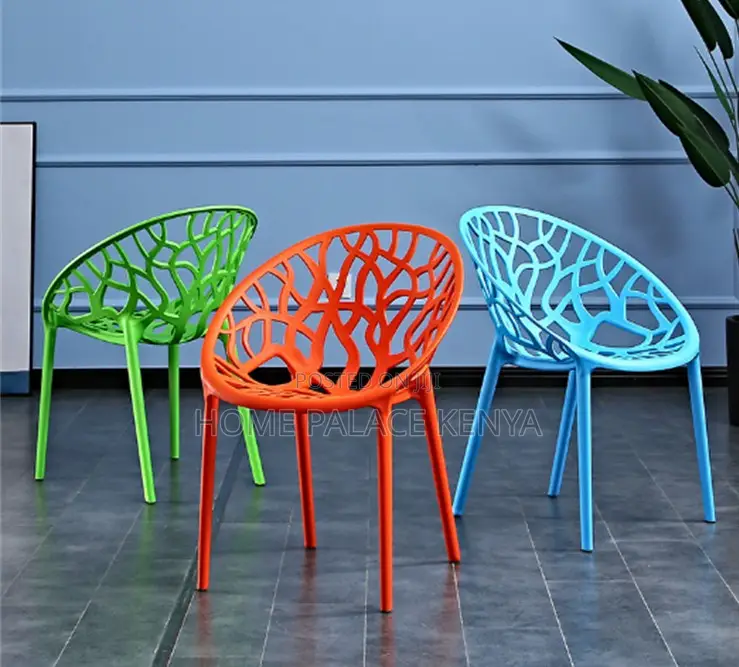 Dining Chair: Modern Pp Plastic Bistro Chair