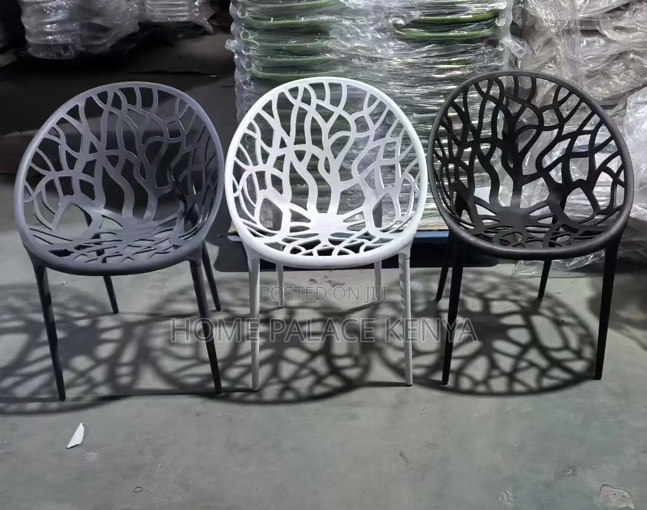 Dining Chair: Modern Pp Plastic Bistro Chair
