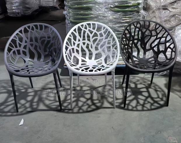Dining Chair: Modern Pp Plastic Bistro Chair - thumbnail 14